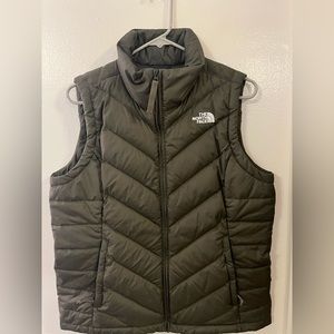 Green North Face Vest - Women’s
